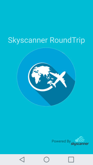 Skyscanner Roundtrip Splash